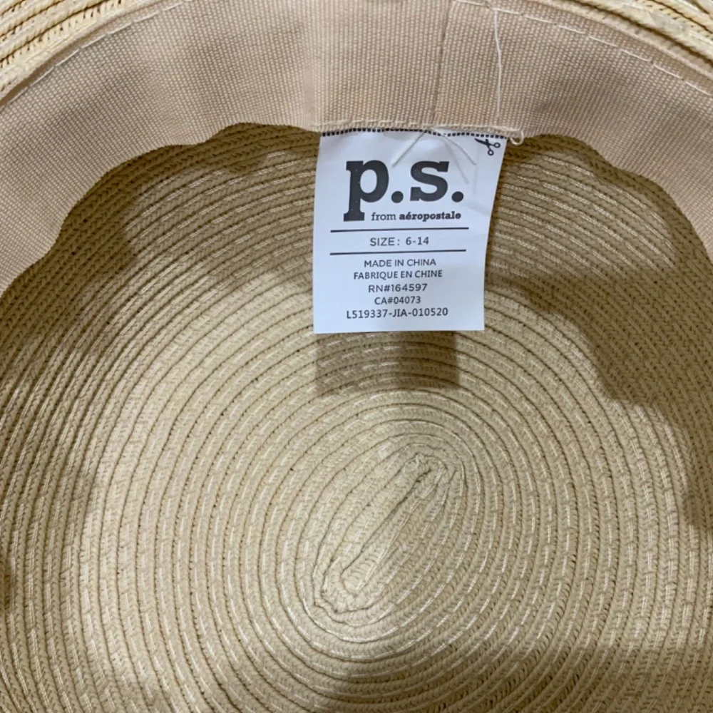 Summer Straw Hat — Day Dream Believer Size 6-14